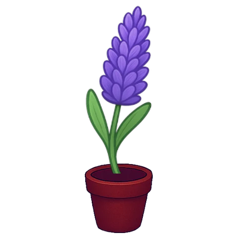 Lavender growing in a planting pot